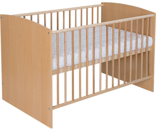 Schardt Kinderbett Classic Buche, 60 x 120 cm, Holznachbildung Buche holzfarben