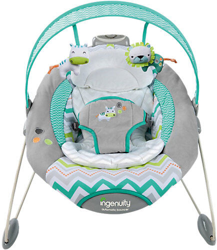 Ingenuity Wippe Smart Bounce, automatisch, Ridgedale blau/grau