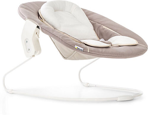 Hauck Bouncer 2in1 Hochstuhl Alpha+ und Beta+, Stretch Beige beige/weiß  Kinder