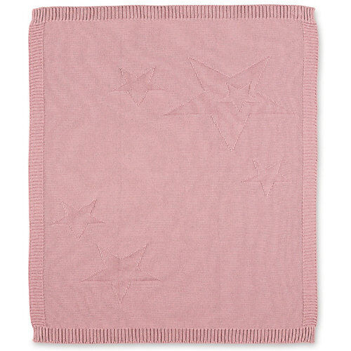 Sterntaler Kuscheldecke aus Strick Baylee, rosa, 75 x 90 cm