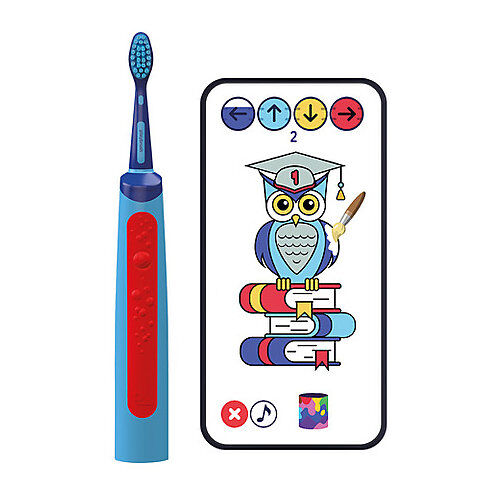 Playbrush Elektrische Kinderzahnbürste mit App Playbrush Smart Sonic, blau