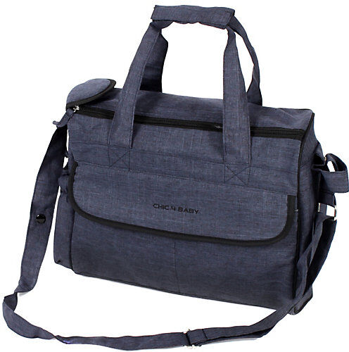 Chic 4 Baby Wickeltasche Komfort, Jeans navy dunkelblau