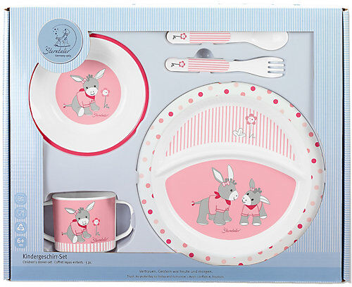 Sterntaler Kindergeschirr Emmi Girl, 5-tlg. Set, rosa/pink