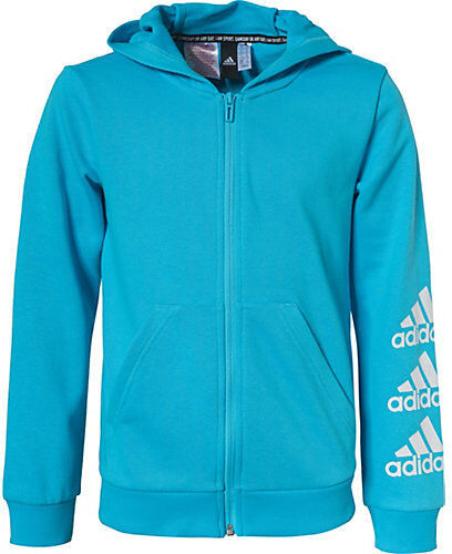 adidas Sweatjacke MH BOS HD  hellblau Mädchen Kinder