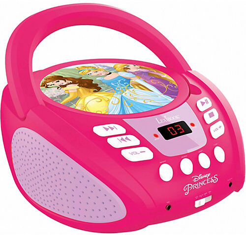 LEXIBOOK Disney Princess CD-Player pink/rosa