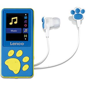 Lenco Xemio-560BU - Kinder-MP3/MP4-Player mit 8GB Speicher, Farbdisplay und integriertem Akku, blau