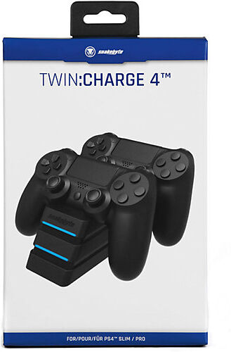 PS4 Twin: Charge 4 (schwarz)