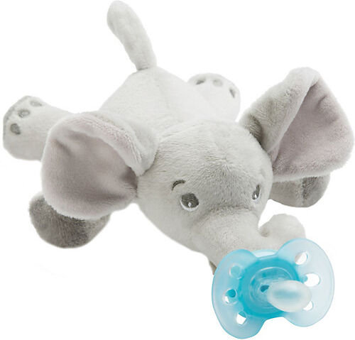 PHILIPS AVENT Schnullertier Elefant SCF348/13 hellgrau