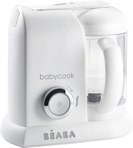 BÉABA Babykostzubereiter, Babycook® Solo, weiss/silber silber/weiß