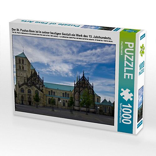 CALVENDO® Puzzle Der St. Paulus-Dom ist in seiner heutigen Gestalt ein Werk des 13. Jahrhunderts. Foto-Puzzle Bild von Paul Michalzik Puzzle