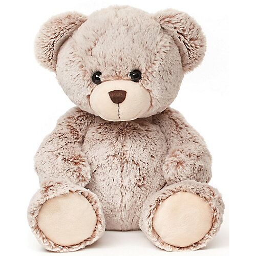 UNI-TOYS® Teddybär hellbraun - superweich  - 24 cm (Höhe) - Plüsch-Bär, Teddy - Plüschtier Kuscheltiere beige