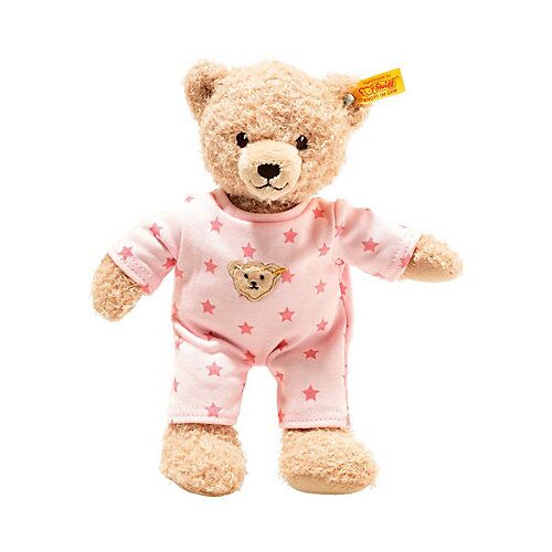 Steiff Teddybär Baby Teddy and Me mit Schlafanzug 25cm rosa