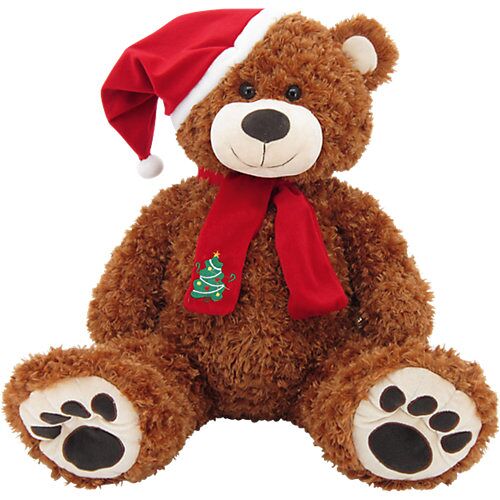 Sweety Toys 4744B XXL Riesen Teddybär Weihnachtsbär braun Teddy Plüschtier Kuschelbär Bär Sweety Toys, super süß