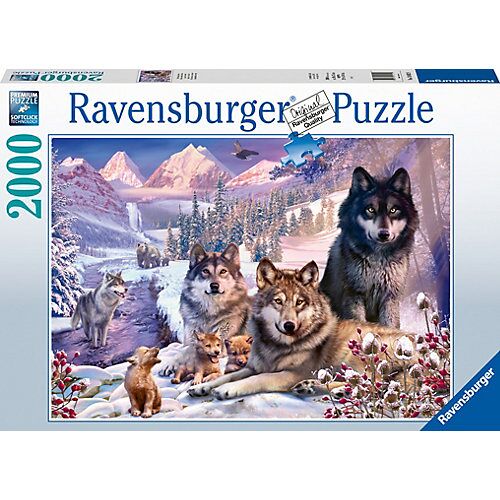 Ravensburger Puzzle Wölfe im Schnee, 2.000 Teile