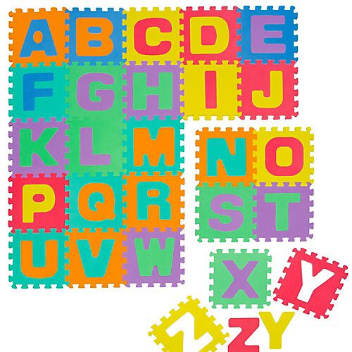 LittleTom Puzzlematte Alphabet mehrfarbig
