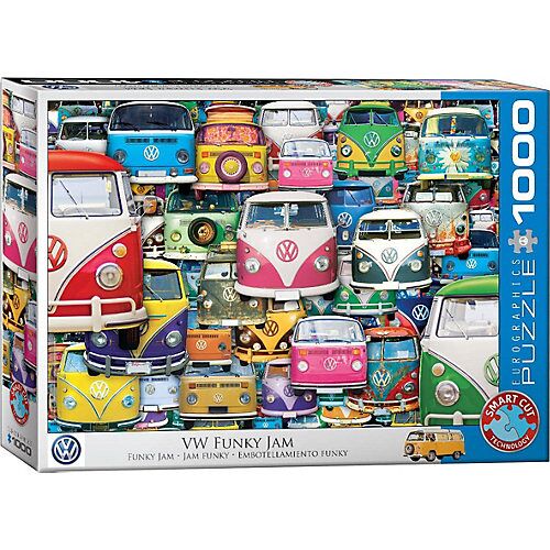 Eurographics Puzzle 1000 Teile-VW Bus - Funky Jam