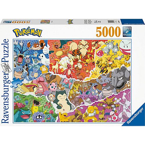 Ravensburger Puzzle 5000 Teile Pokémon Allstars