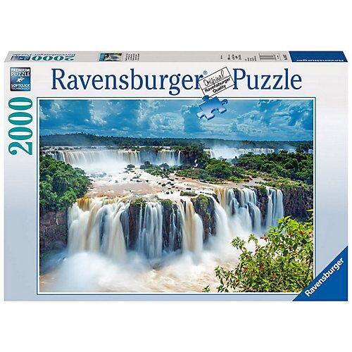 Ravensburger Puzzle 2000 Teile, 98x75 cm, Puzzle Wasserfälle von Iguazu