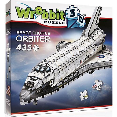 Wrebbit 3D Puzzle 430 Teile Orbiter-Space Shuttle