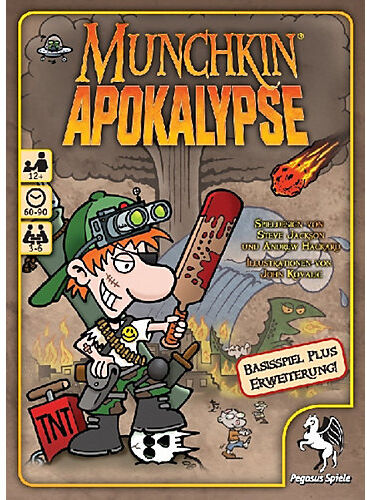 Pegasus Munchkin Apokalypse 1 + 2 (Kartenspiel)