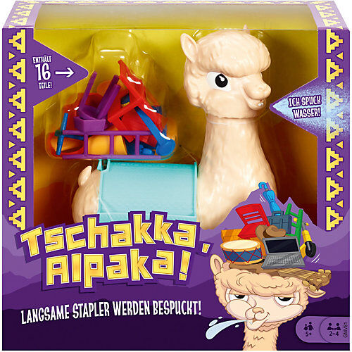 Mattel Games, Tschakka, Alpaka!, Kinderspiel, Aktionsspiel, Geschicklichkeitsspiel