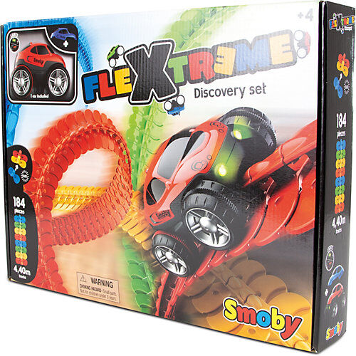 Smoby Rennbahn Flextreme Discovery Set