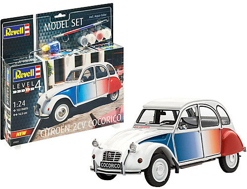 Revell "Model Set Citroën 2 CV ""Cocorico"" 1:24"