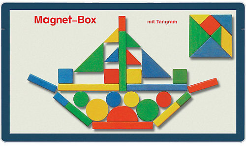 Magnetspiele Magnetbox Tangram