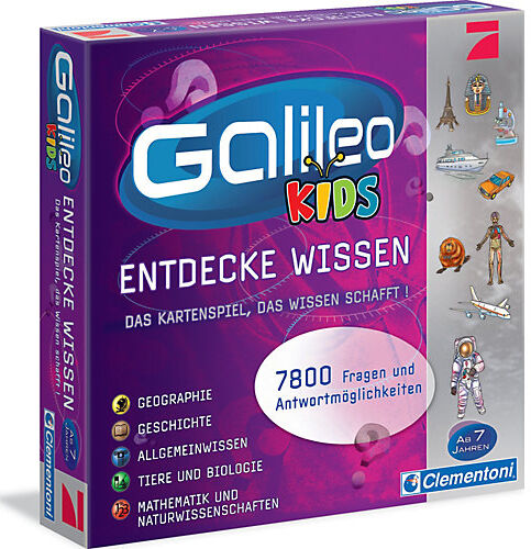 Clementoni Galileo Kids - Das grosse Wissens-Quiz