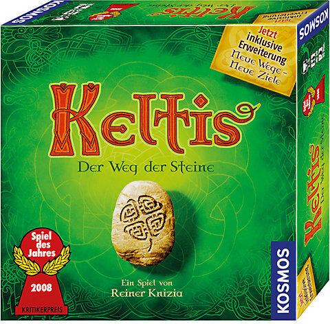 Kosmos SPIEL DES JAHRES 2008 Keltis (inkl. Erweiterung)