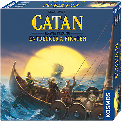 Kosmos Catan - Erweiterung Entdecker & Piraten 3-4 Spieler