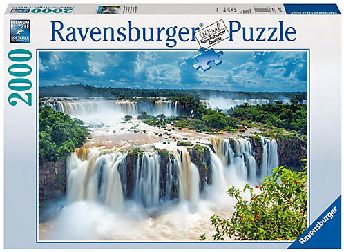 Ravensburger Puzzle 2000 Teile, 98x75 cm, Puzzle Wasserfälle von Iguazu