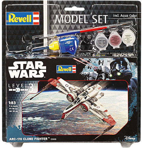 Revell Modellbausatz - Model Set Star Wars ARC-170 Fighter