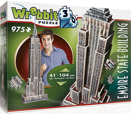 Wrebbit 3D Puzzle 975 Teile Empire State Building