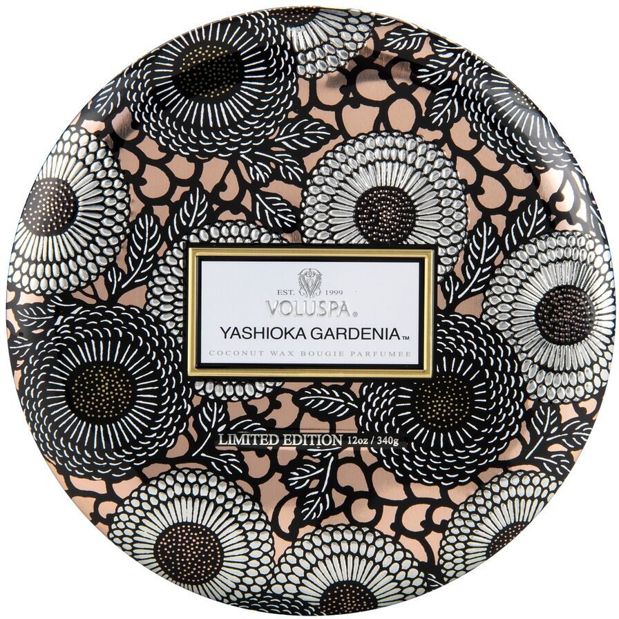 VOLUSPA 3 Wick dekorative Kerze Yashioka Gardenia