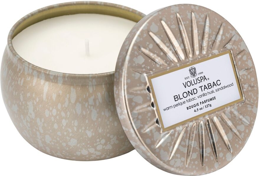 VOLUSPA Kleine dekorative Kerze Blond Tabac