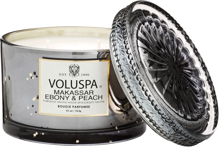 VOLUSPA Boxed Corta Maison Kerze Makassar Ebenholz Pfirsisch