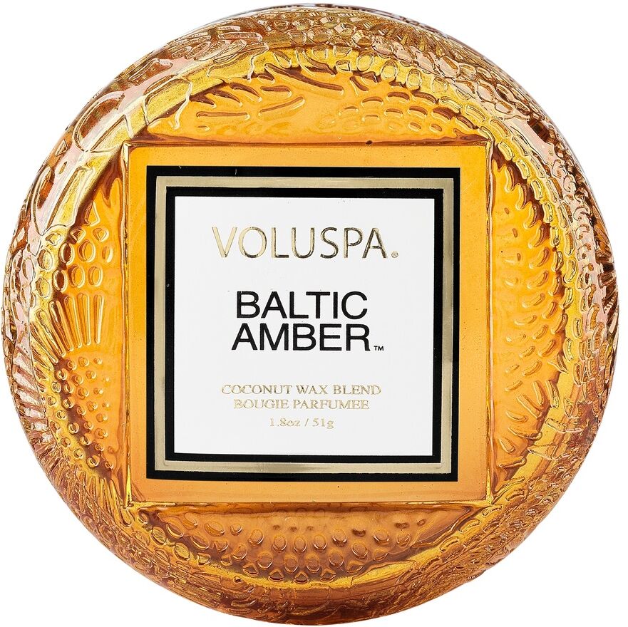 VOLUSPA Macaron Kerze baltischer Bernstein