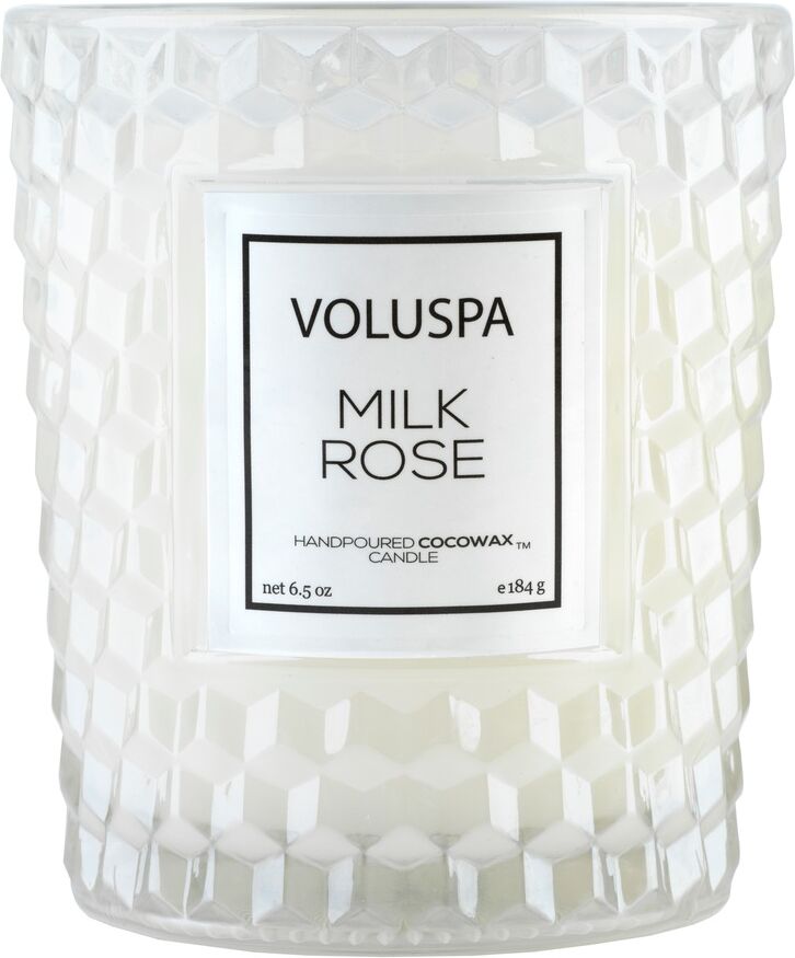 VOLUSPA Klassische Kerze milchiges Rose