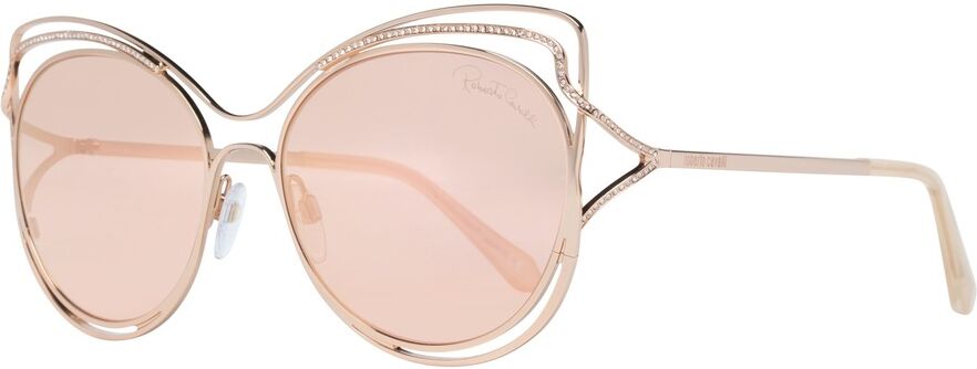 Roberto Cavalli Ästhetische Damen Sonnenbrille Gold