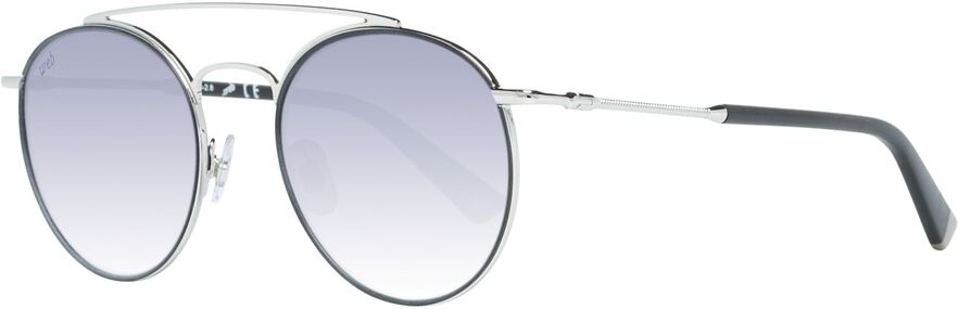 Web Edele Herren Sonnenbrille Silber