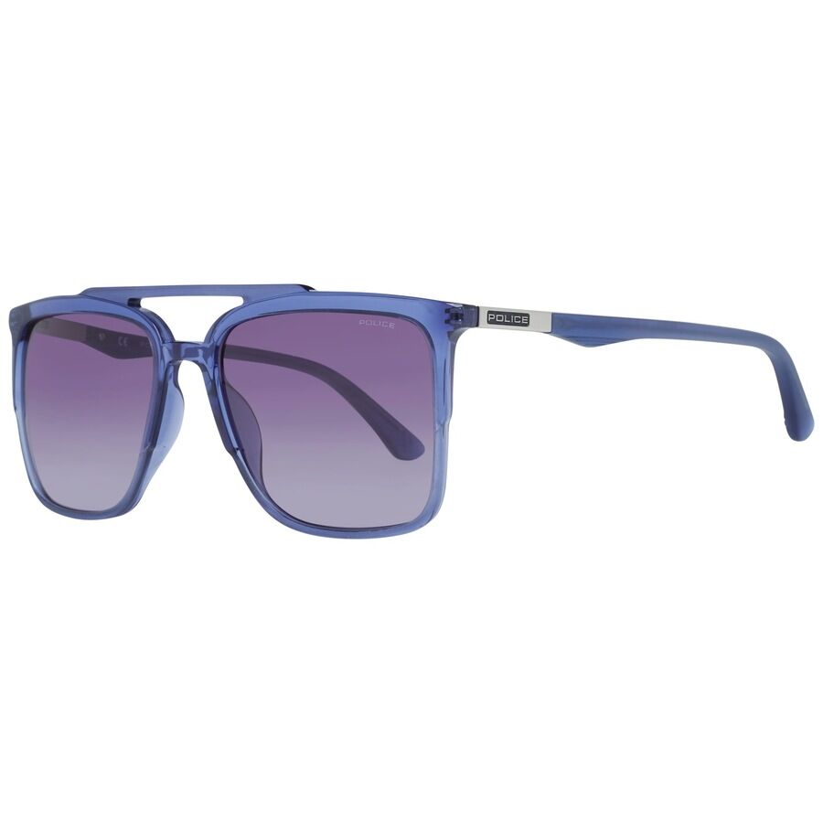 Außergewöhnliche Herren Sonnenbrille Blau