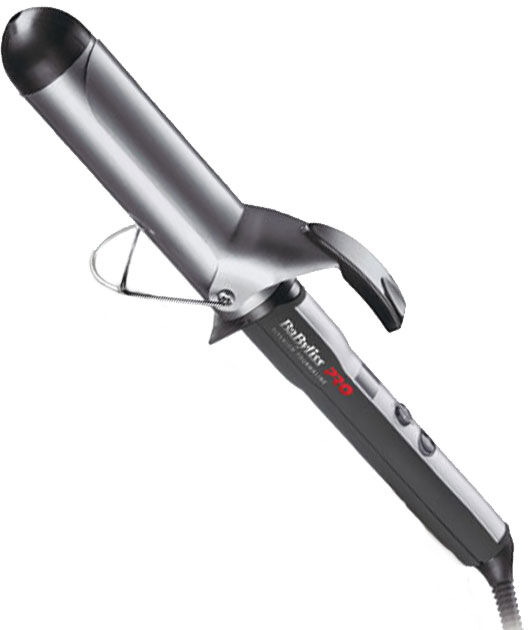 BaByliss Iron Spring 38mm Ceramic Digital Titanuim-Turmalin 130°-200°