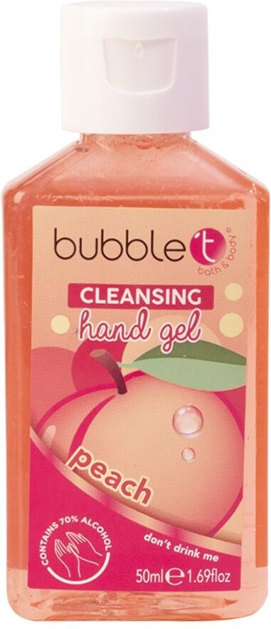 Bubble 'T Peach Handreinigungs Gel 50ml