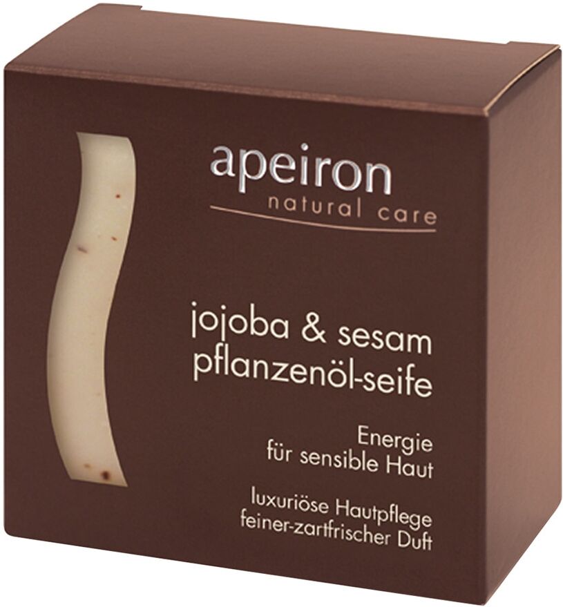 Apeiron Pflanzenöl-Seife Jojoba & Sesam 100g