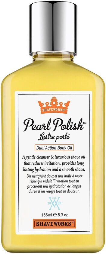 Shaveworks Pearl Polish Dual Action Body Oil