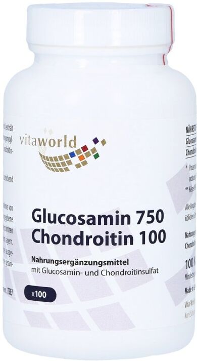 Vita World Glucosamin 750 mg + Chondroitin 100 mg Kapseln