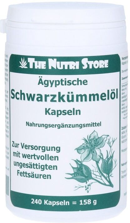 Hirundo Products Ägyptische Schwarzkümmelöl Kapseln