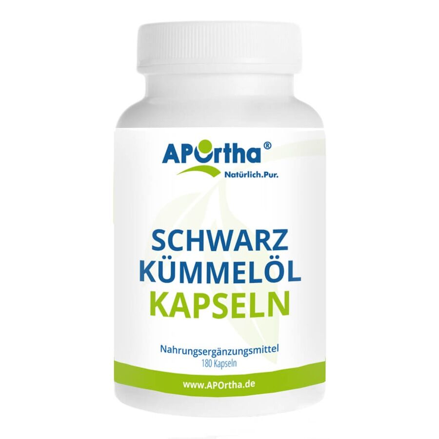 APOrtha APOrtha® Schwarzkümmelöl 500 mg - 180 Kapseln