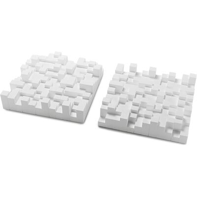 t.akustik Diffusor Manhattan eps set Weiß t.akustik Diffusor Manhattan eps set Weiß